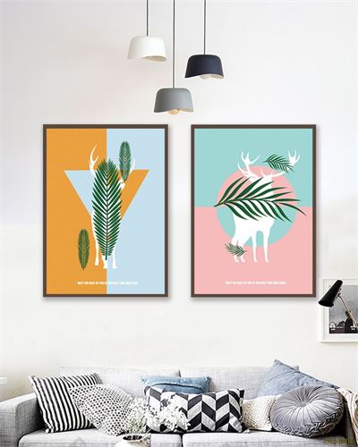 Tranh cành cây và động vật CPL2-057KG