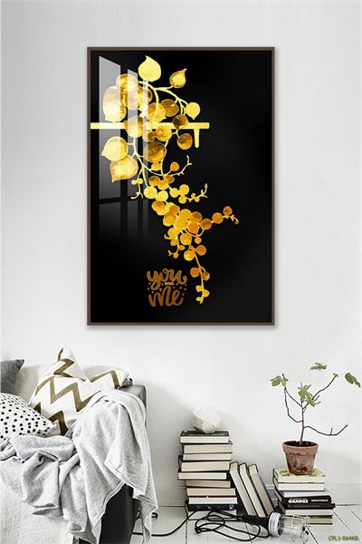 Tranh cành hoa vàng CPL1-064KG