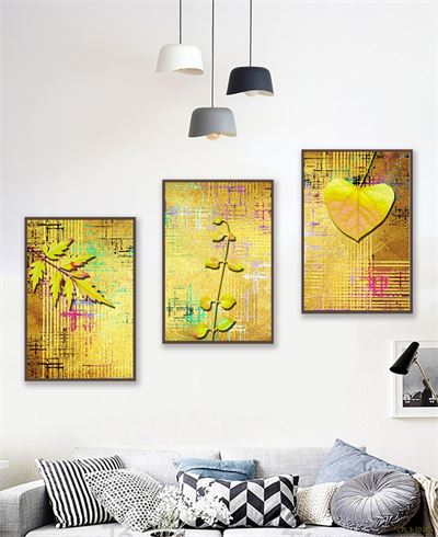 Tranh bộ lá cây mùa thu CPL3-103KG