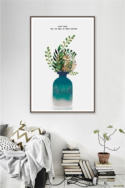 Tranh bình lá hoa CPL1-047KG