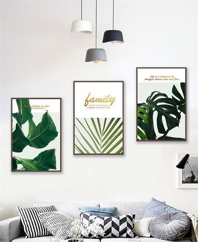 Tranh bộ lá cây CPL3-079KG