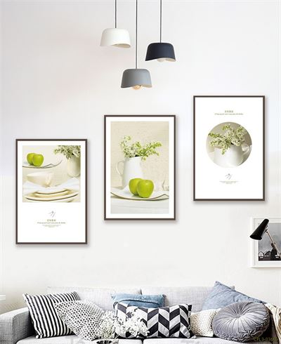 Tranh bộ quả Táo và bình Hoa CPL3-036KG