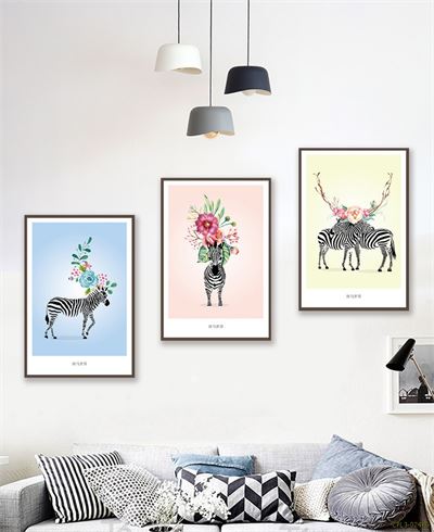 Tranh Bộ Ngựa đội Hoa CPL3-024KG