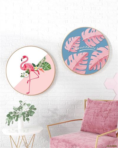 Tranh Bộ chim Hồng Hạc CPL2-095KG