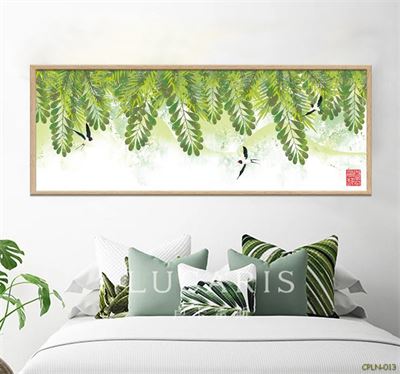 Tranh lá Cây buông xuống CPLN-013
