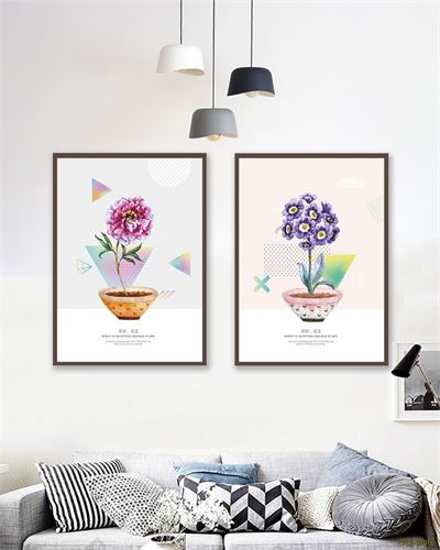 Tranh Bộ chậu hoa CPL2-040KG