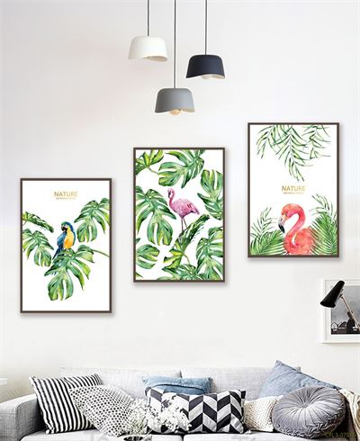 Tranh Chim và  lá cây CPL3-070KG