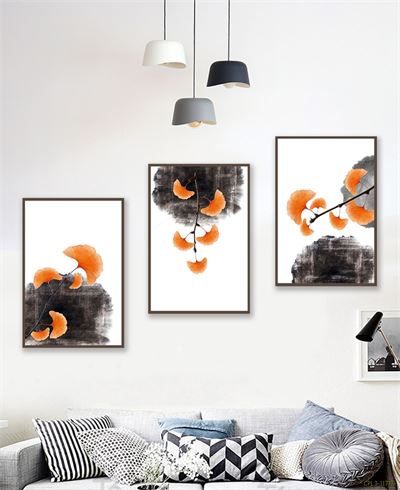 Tranh Bộ lá vàng CPL3-117KG