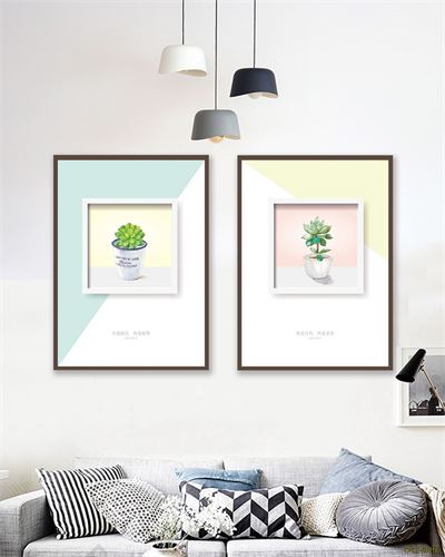 Tranh bộ cây bé xinh CPL2-019KG